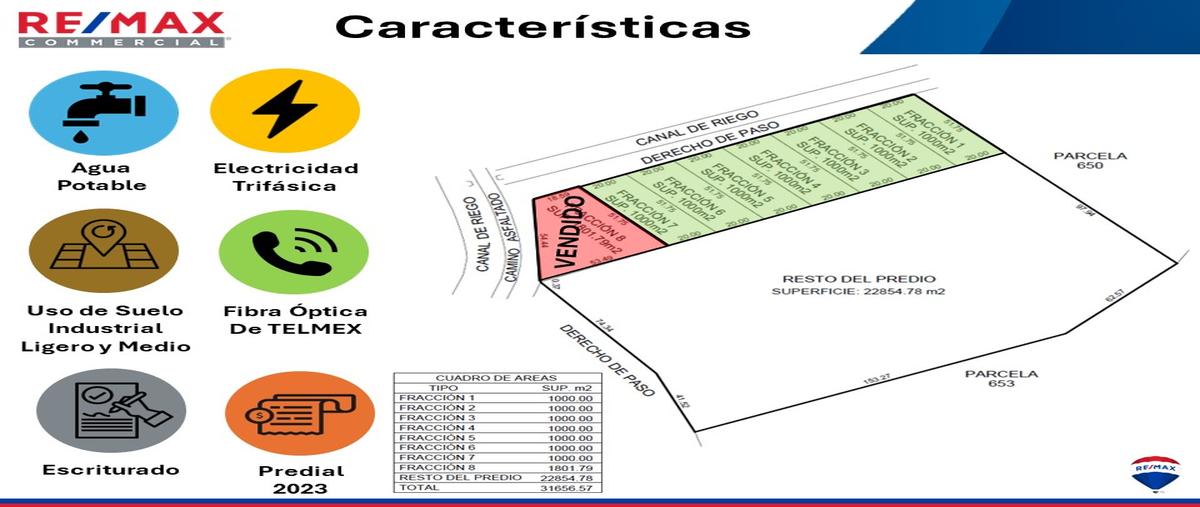 Foto de terreno industrial en venta en calle loma bonita - carretera termoeléctrica numero 1 , el sáuz alto, pedro escobedo, querétaro, 27981182 No. 05