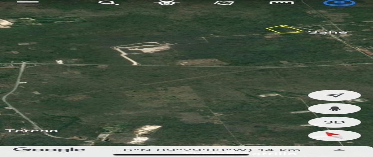 Foto de terreno habitacional en venta en calle , sahe, tixpéhual, yucatán, 25617916 No. 03