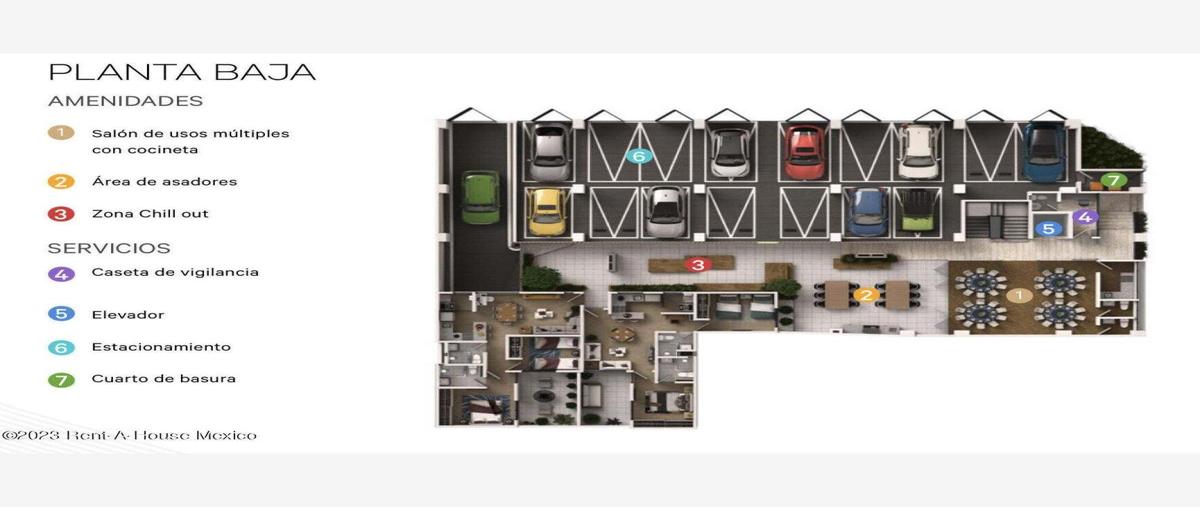 Foto de departamento en venta en calle tokio 1, portales norte, benito juárez, df / cdmx, 26537925 No. 05