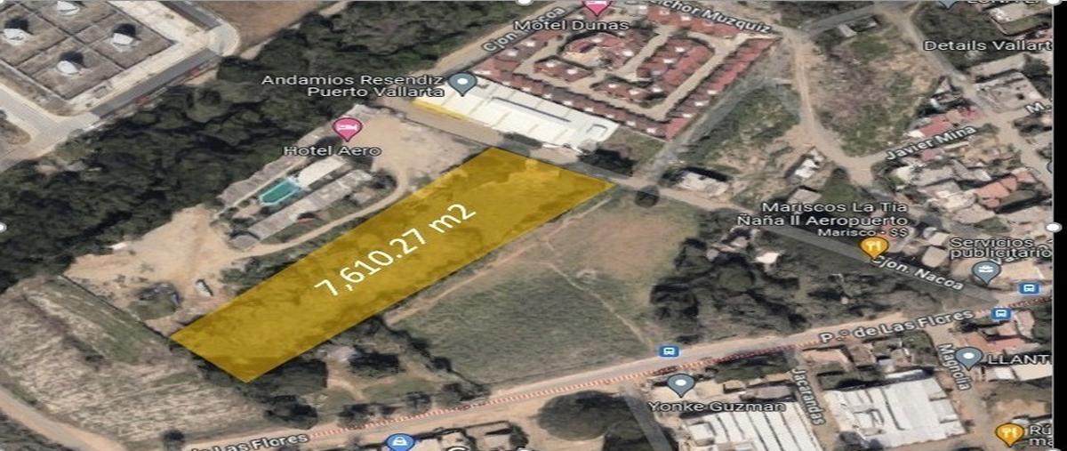 Foto de terreno habitacional en venta en callejón nocoa , villa las flores, puerto vallarta, jalisco, 29231950 No. 01