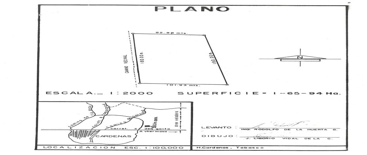 Foto de terreno habitacional en venta en  , calzada, cárdenas, tabasco, 0 No. 03