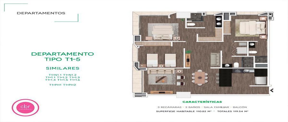 Foto de departamento en venta en calzada desierto de los leones , alcantarilla, álvaro obregón, df / cdmx, 14190336 No. 05