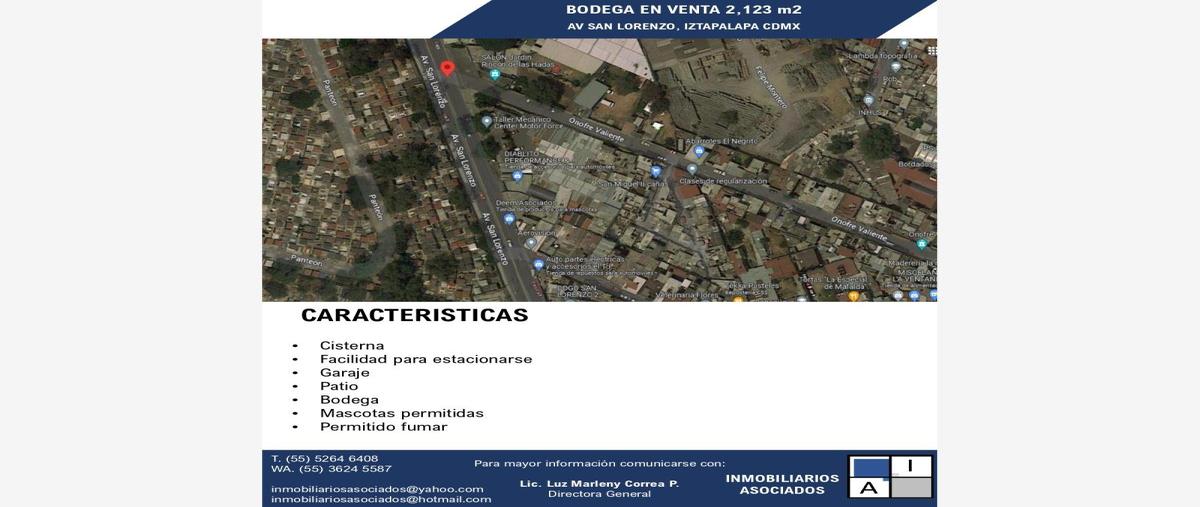 Foto de bodega en venta en calzada san lorenzo 1, san lorenzo, iztapalapa, df / cdmx, 26807667 No. 03
