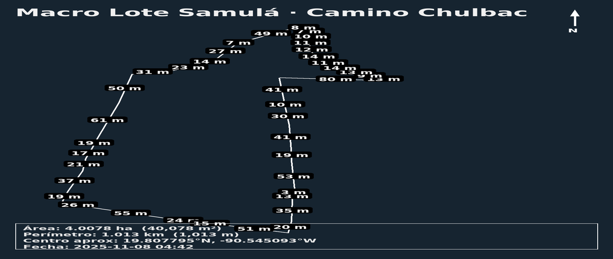 Foto de terreno habitacional en venta en camino a chulbac , samula, campeche, campeche, 30533271 No. 03