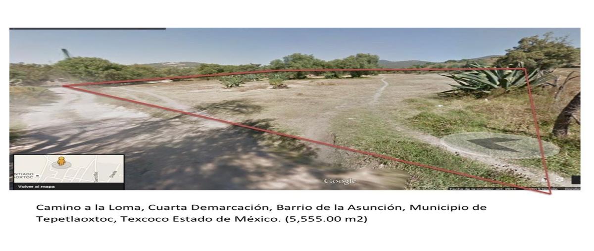 Foto de terreno habitacional en venta en camino a la loma de la 4a demarcaciónbarrio la asunción , tepetlaoxtoc de hidalgo, tepetlaoxtoc, méxico, 25806817 No. 03