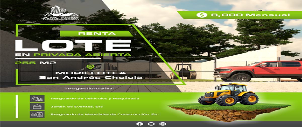 Foto de terreno habitacional en renta en camino antiguo rancho a morillotla 0, morillotla, san andrés cholula, puebla, 0 No. 04