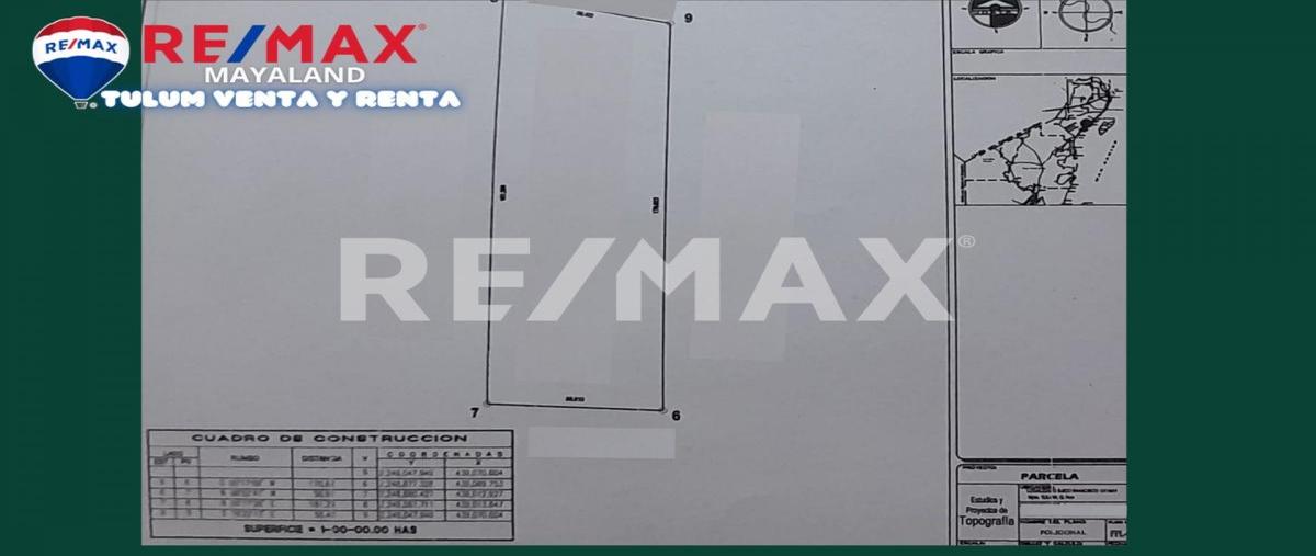 Foto de terreno habitacional en venta en camino , francisco uh-may, tulum, quintana roo, 0 No. 04