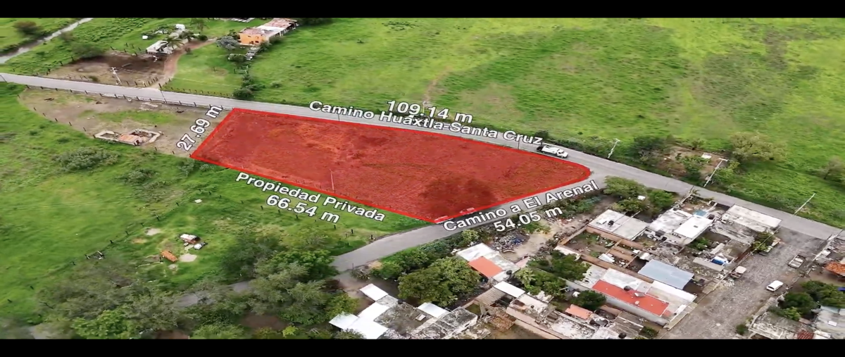 Foto de terreno habitacional en venta en camino huaxtla-santa cruz , huaxtla, el arenal, jalisco, 0 No. 03