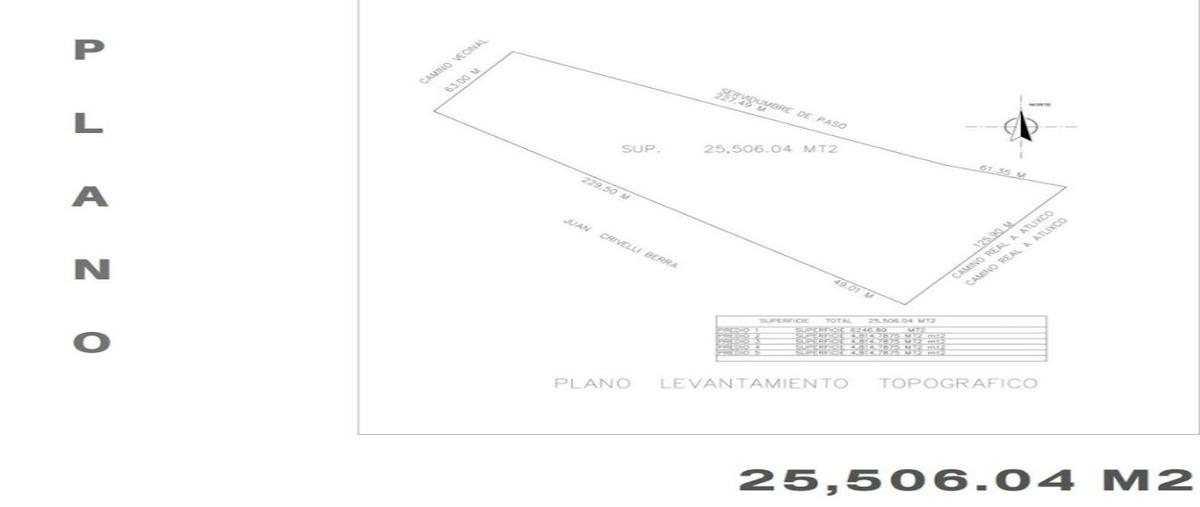 Foto de terreno comercial en venta en camino real atlixco , san gregorio atzompa, san gregorio atzompa, puebla, 29955889 No. 03