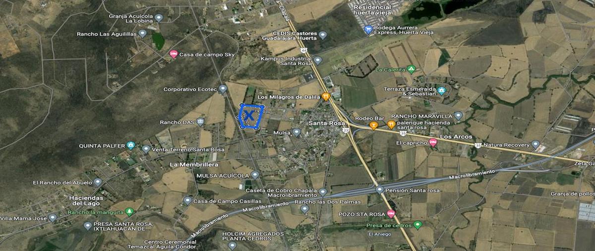 Foto de terreno habitacional en venta en camino viejo a santa rosa 1100, santa rosa (la hacienda de santa rosa), ixtlahuacán de los membrillos, jalisco, 27020960 No. 03