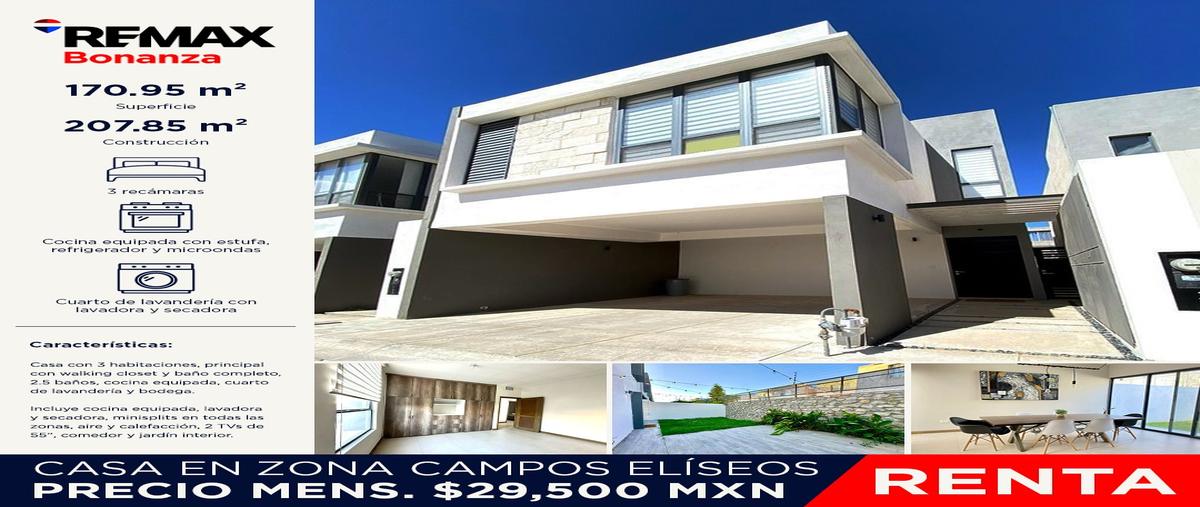 Foto de casa en campos eliseos , campos elíseos, juárez, chihuahua, 31146510 foto 01 Foto de casa en renta en campos eliseos , campos elíseos, juárez, chihuahua, 31146510 No. 01