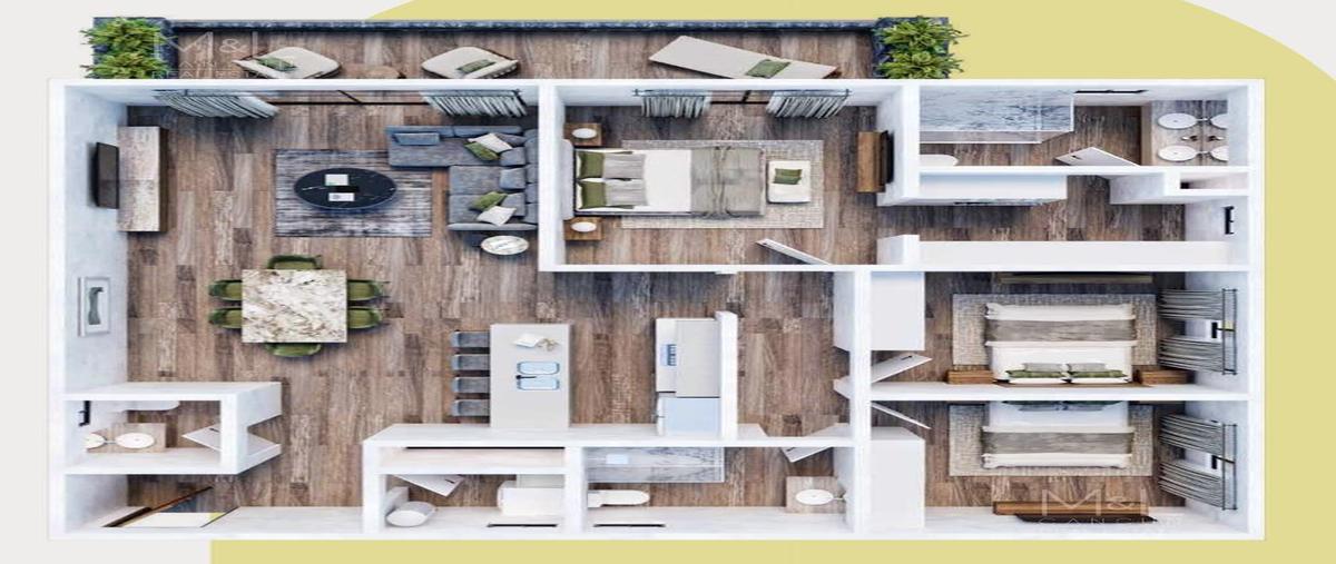 Foto de departamento en venta en  , cancún centro, benito juárez, quintana roo, 25671293 No. 03