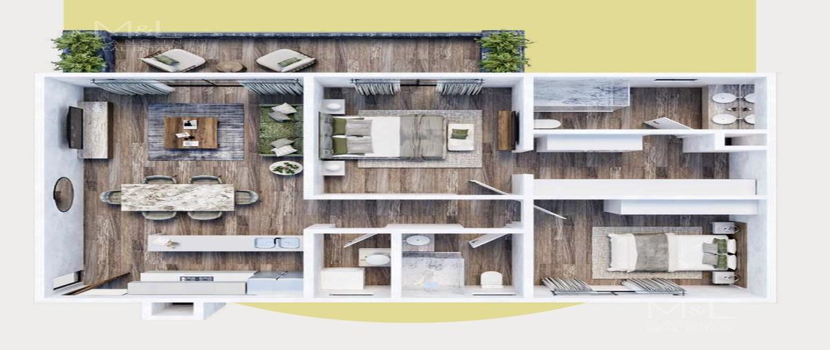 Foto de departamento en venta en  , cancún centro, benito juárez, quintana roo, 25671294 No. 04