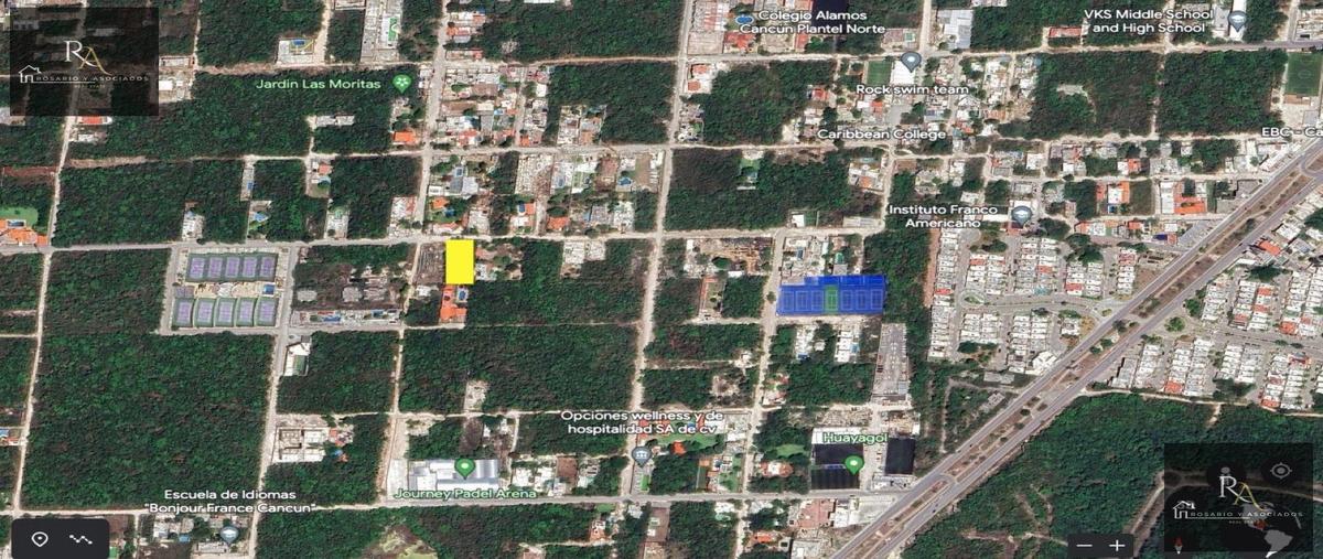 Foto de terreno habitacional en venta en  , cancún centro, benito juárez, quintana roo, 0 No. 03