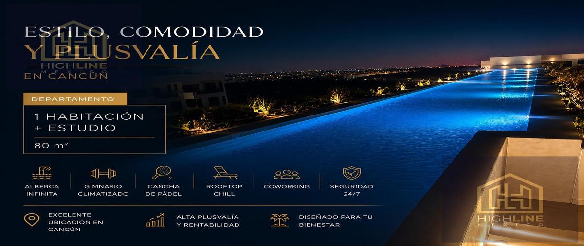 Foto de departamento en , cancún centro, benito juárez, quintana roo, 0 foto 01 Foto de departamento en venta en , cancún centro, benito juárez, quintana roo, 0 No. 01