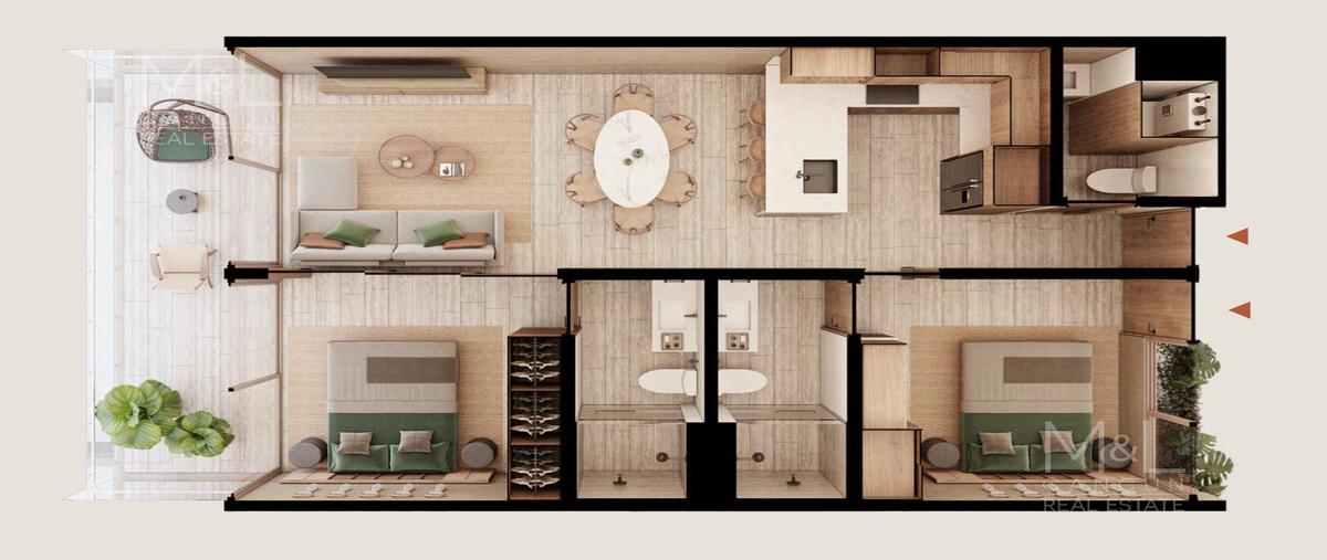 Foto de departamento en venta en  , cancún (internacional de cancún), benito juárez, quintana roo, 27341948 No. 04