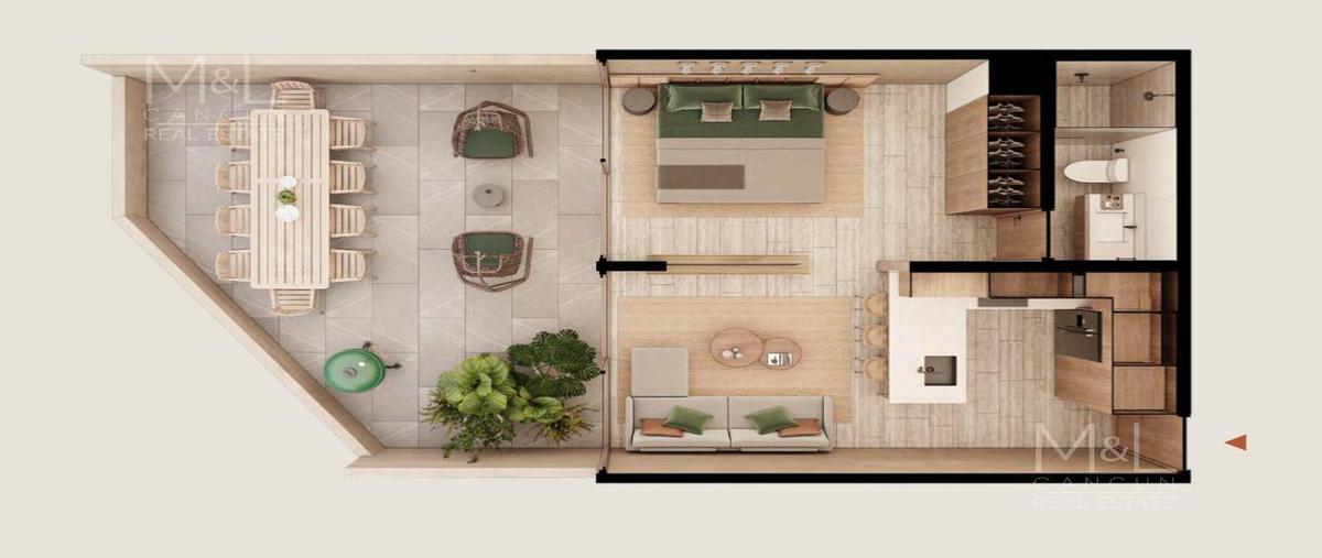 Foto de departamento en venta en  , cancún (internacional de cancún), benito juárez, quintana roo, 0 No. 04