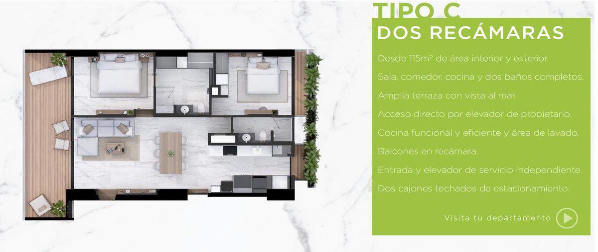 Foto de departamento en venta en  , cancún (internacional de cancún), benito juárez, quintana roo, 28336245 No. 04