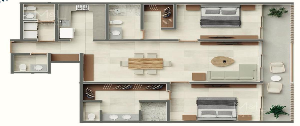 Foto de departamento en venta en  , cancún (internacional de cancún), benito juárez, quintana roo, 28435404 No. 03