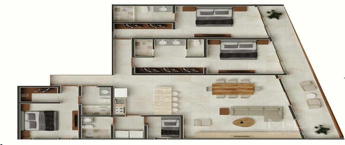 Foto de departamento en venta en  , cancún (internacional de cancún), benito juárez, quintana roo, 28435405 No. 03
