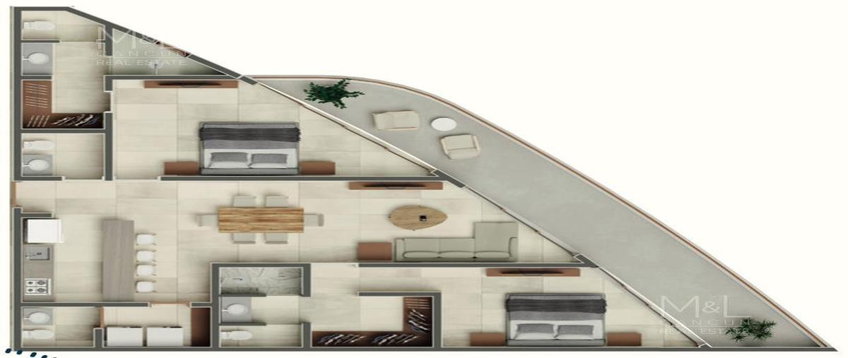 Foto de departamento en venta en  , cancún (internacional de cancún), benito juárez, quintana roo, 28435420 No. 03