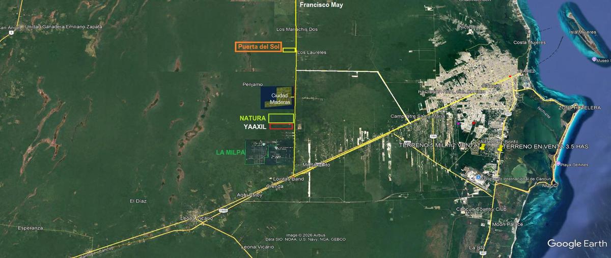 Foto de terreno habitacional en , cancún (internacional de cancún), benito juárez, quintana roo, 0 foto 02 Foto de terreno habitacional en venta en , cancún (internacional de cancún), benito juárez, quintana roo, 0 No. 02