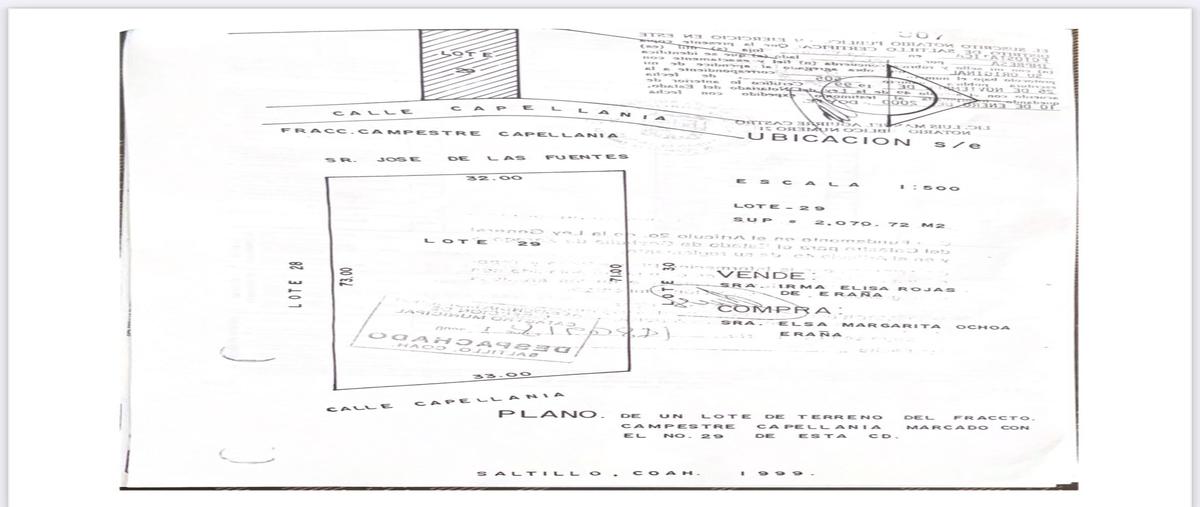 Foto de terreno habitacional en venta en capellania , campestre capellanía, saltillo, coahuila de zaragoza, 29268210 No. 05