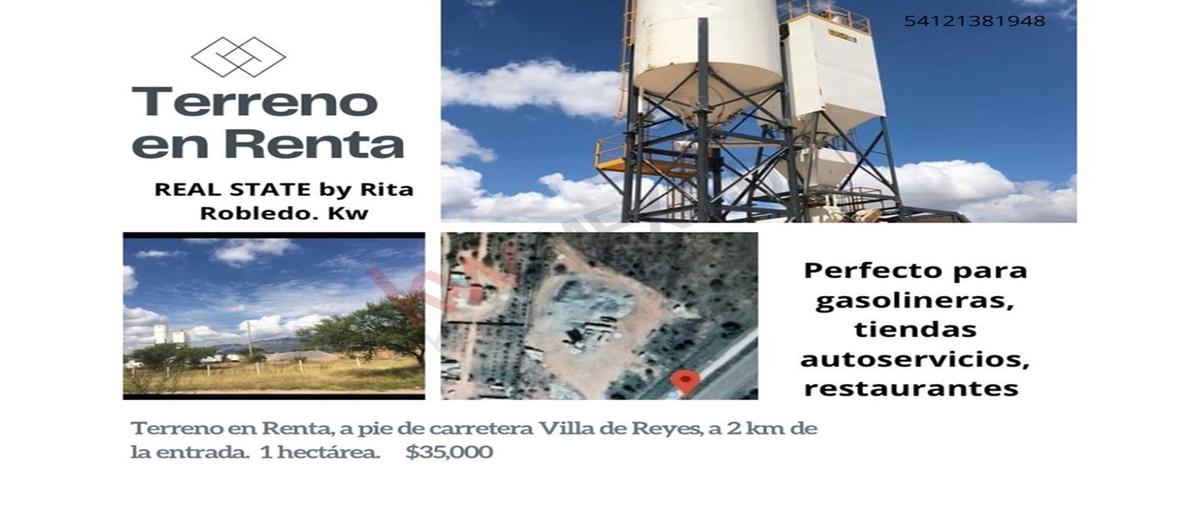 Foto de terreno habitacional en carretera 37 , villa de reyes, villa de reyes, san luis potosí, 0 foto 01 Foto de terreno habitacional en renta en carretera 37 , villa de reyes, villa de reyes, san luis potosí, 0 No. 01