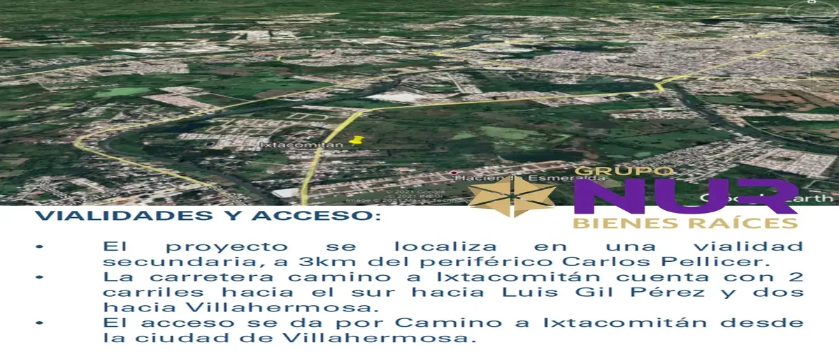 Foto de terreno habitacional en carretera a ixtacomitan , ixtacomitan 2a sección, centro, tabasco, 30159263 foto 01 Foto de terreno habitacional en venta en carretera a ixtacomitan , ixtacomitan 2a sección, centro, tabasco, 30159263 No. 01
