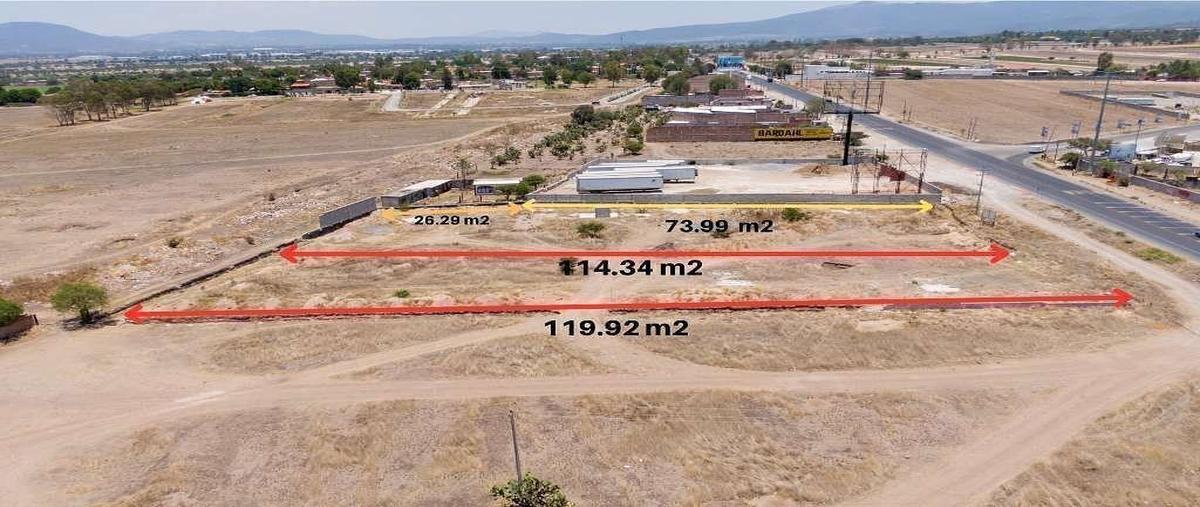 Foto de terreno habitacional en venta en carretera a qro. cruzando la entrada a jalpa , jalpa, san miguel de allende, guanajuato, 24710581 No. 05