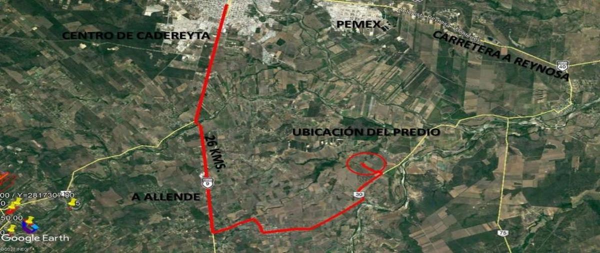 Foto de terreno habitacional en venta en carretera a san juan trancas 2, san miguelito, cadereyta jiménez, nuevo león, 0 No. 03