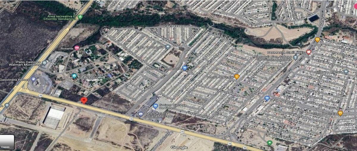 Foto de terreno habitacional en venta en carretera a zuazua y carretera libre a laredo , villas de alcalá, ciénega de flores, nuevo león, 0 No. 04