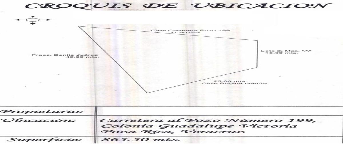 Foto de terreno habitacional en venta en carretera al pozo 199 , guadalupe victoria, poza rica de hidalgo, veracruz de ignacio de la llave, 28174849 No. 03