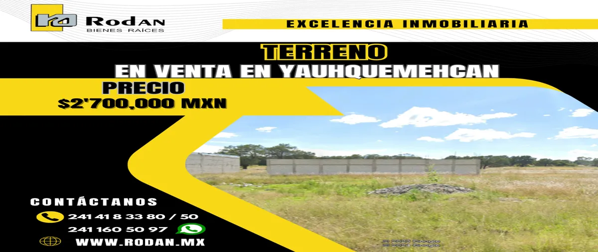 Foto de terreno comercial en venta en carretera apizaco-muñoz , san josé tetel, yauhquemehcan, tlaxcala, 0 No. 01