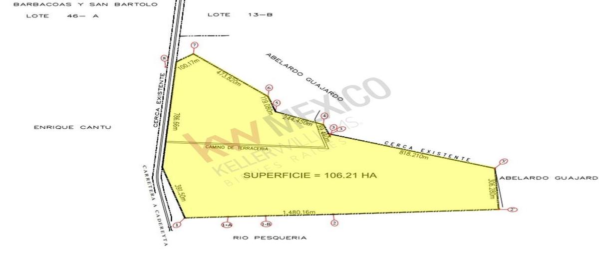 Foto de terreno habitacional en venta en carretera cadereyta _dr gonzalez , marin, marín, nuevo león, 0 No. 04