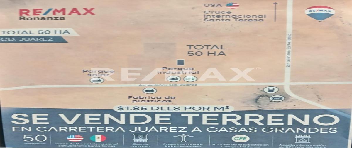 Foto de terreno industrial en carretera cd. juarez - casas grandes , foxconn, juárez, chihuahua, 0 foto 01 Foto de terreno industrial en venta en carretera cd. juarez - casas grandes , foxconn, juárez, chihuahua, 0 No. 01