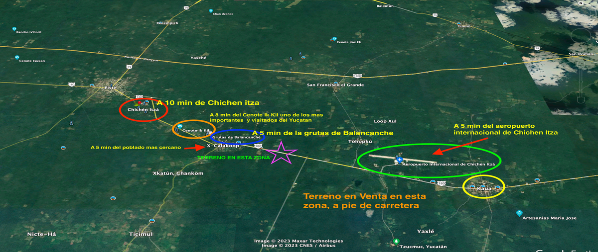 Foto de terreno habitacional en carretera chichen itza , kaua, kaua, yucatán, 26193136 foto 01 Foto de terreno habitacional en venta en carretera chichen itza , kaua, kaua, yucatán, 26193136 No. 01