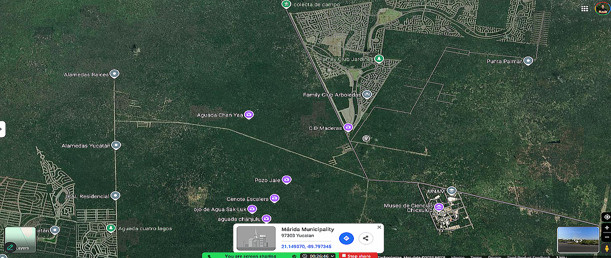 Foto de terreno habitacional en venta en carretera chixchulub , sierra papacal, mérida, yucatán, 0 No. 05