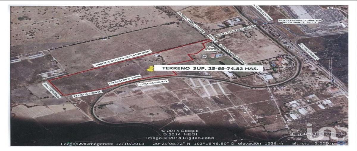 Foto de terreno habitacional en venta en carretera el salto , paseo de los agaves, tlajomulco de zúñiga, jalisco, 31014662 No. 04