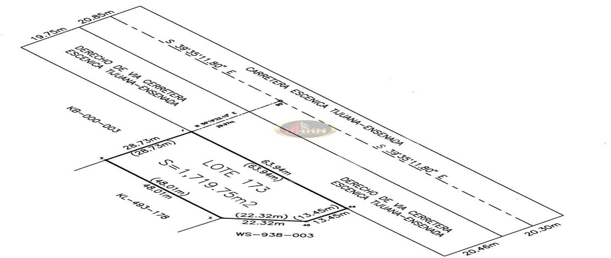 Foto de terreno habitacional en venta en carretera ensenada tijuana , vista azul, tijuana, baja california, 0 No. 03