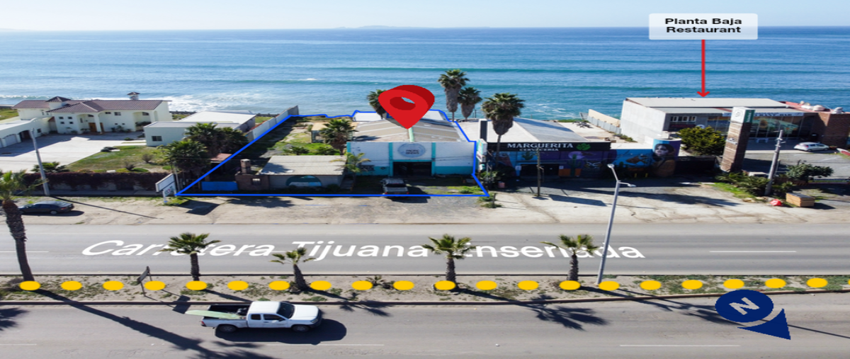 Foto de local en renta en carretera ensenada-tijuana 7487, pedregal playitas, ensenada, baja california, 0 No. 01