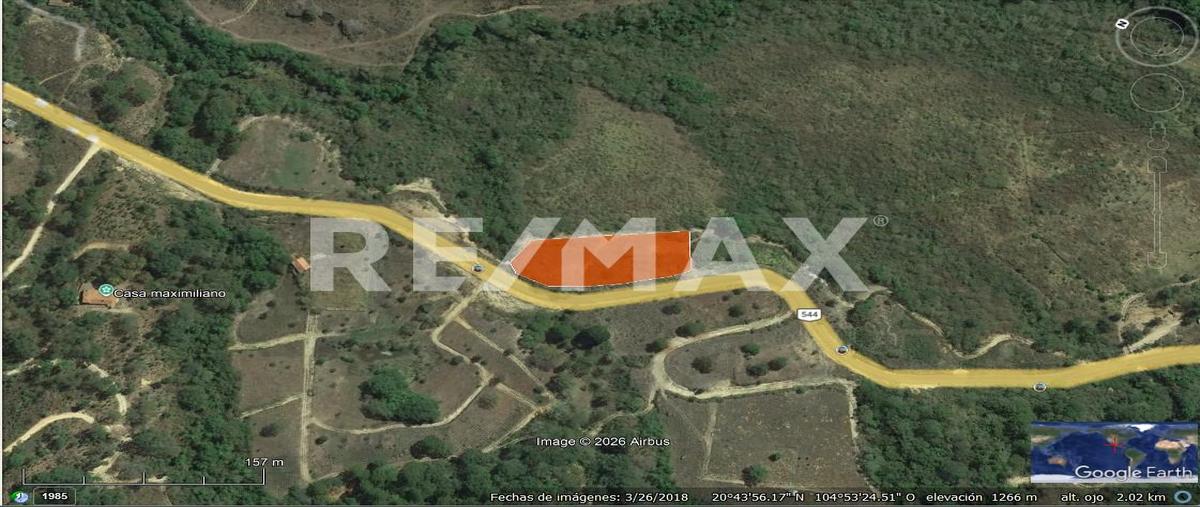 Foto de terreno habitacional en venta en carretera fed 544 kilometro 36 municipio san sebastian del oeste , estancia de landeros, san sebastián del oeste, jalisco, 29511541 No. 03