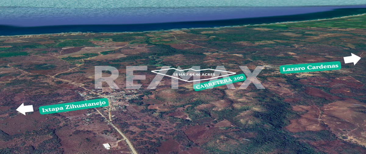 Foto de terreno comercial en venta en carretera federal 200 ixtapa zih-lazaro cardenas , la saladita, la unión de isidoro montes de oca, guerrero, 28203164 No. 03