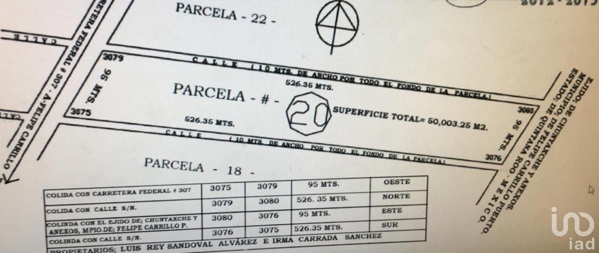 Foto de terreno comercial en venta en carretera federal 307 , chun on, felipe carrillo puerto, quintana roo, 28723567 No. 05