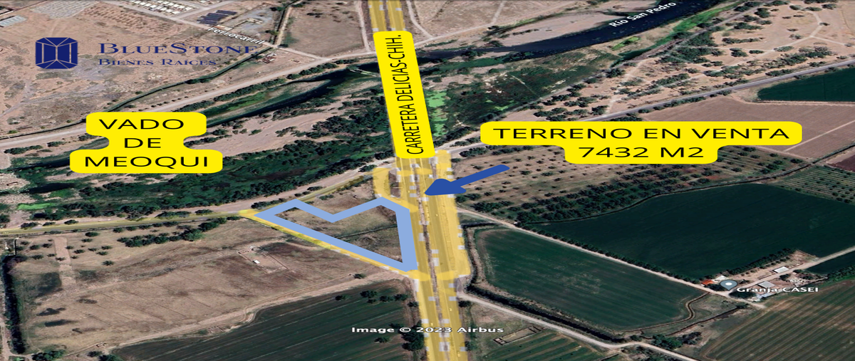 Foto de terreno comercial en carretera federal delicias-meoqui , francisco portillo (los jáquez), meoqui, chihuahua, 27465170 foto 01 Foto de terreno comercial en venta en carretera federal delicias-meoqui , francisco portillo (los jáquez), meoqui, chihuahua, 27465170 No. 01