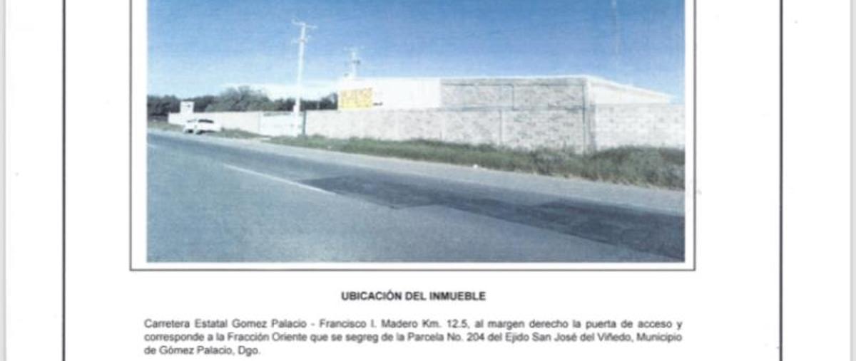 Foto de rancho en venta en carretera gomez-fco i madero kilometro 12.5 kilometro 12.5 carretrera, san josé del viñedo, gómez palacio, durango, 6478660 No. 01