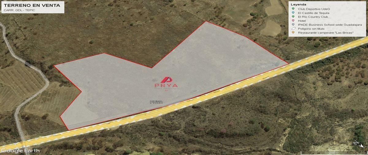 Foto de terreno habitacional en venta en carretera guadalajara- tepic , el arenal, el arenal, jalisco, 17244990 No. 01