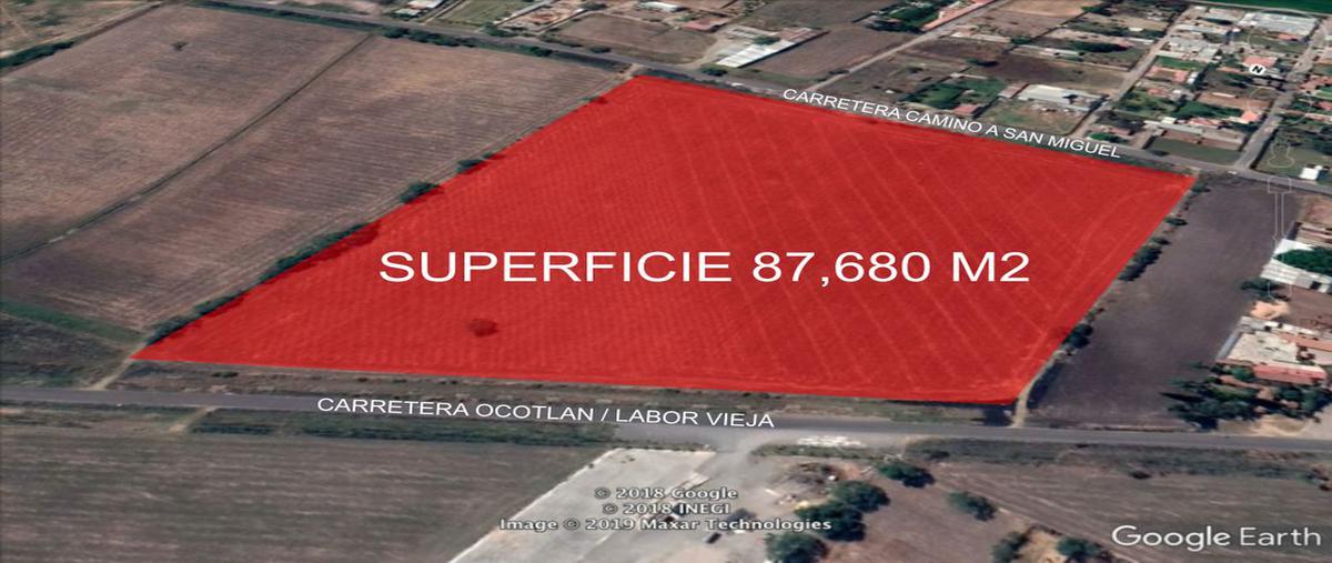 Foto de terreno habitacional en carretera labor vieja y luis donaldo colosio , paso de la comunidad, ocotlán, jalisco, 18036559 foto 01 Foto de terreno habitacional en venta en carretera labor vieja y luis donaldo colosio , paso de la comunidad, ocotlán, jalisco, 18036559 No. 01