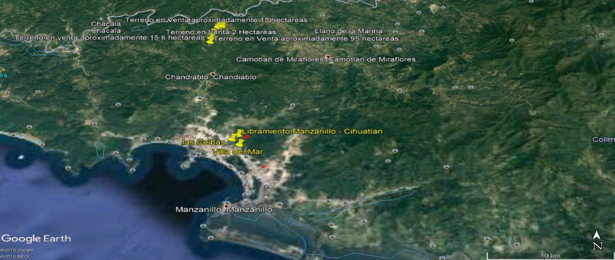 Foto de terreno habitacional en venta en carretera las piñas los otates s/n , veladeros de los otates, manzanillo, colima, 7158440 No. 01