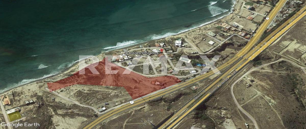 Foto de terreno habitacional en venta en carretera libre tij-ensenada , bahía cantiles (cantiles dorados), playas de rosarito, baja california, 27528271 No. 03